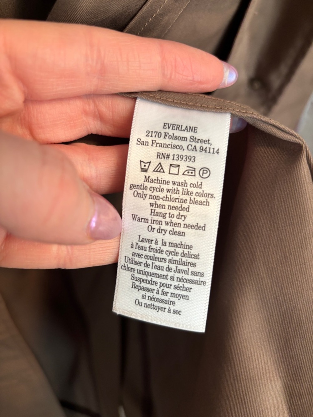 NWT Everlane The Mac Coat - Picture 10 of 16